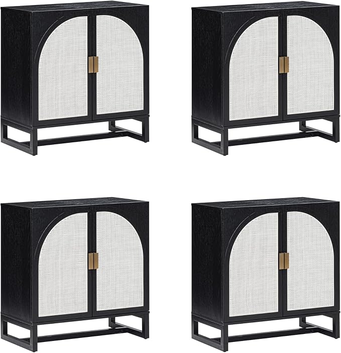 Black Oak/Pale Rattan