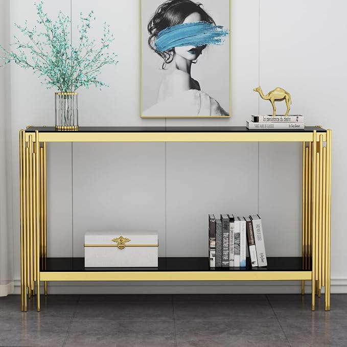 Gold & Black, Console Table