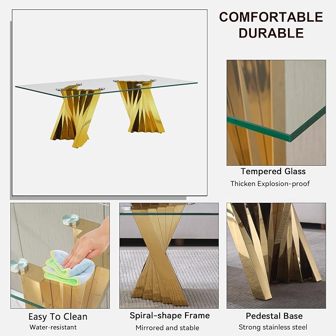 Gold-coffee Table