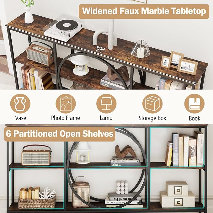 Rustic Brown + Black