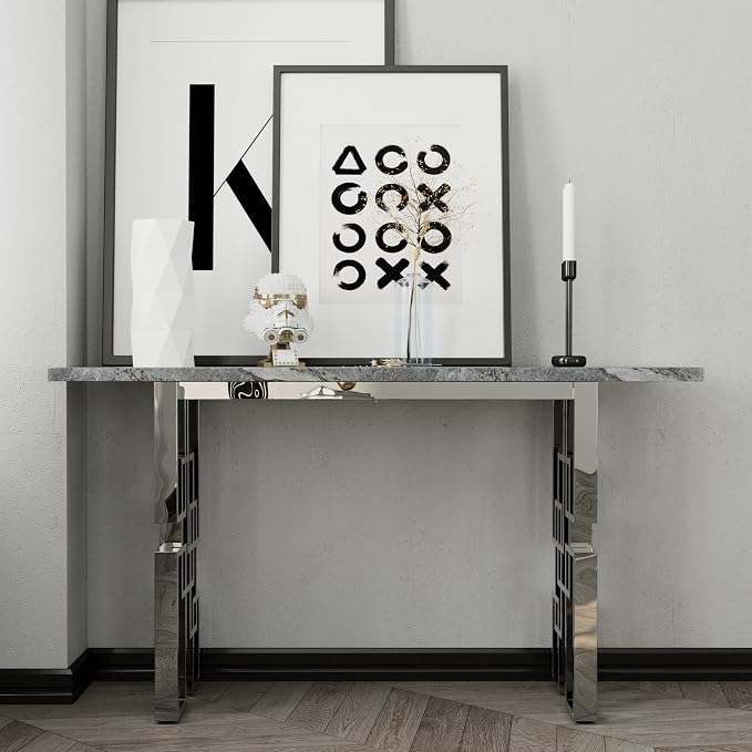 Gray Top-silver Base