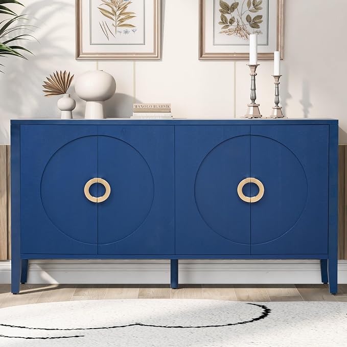 Navy Blue2,round Pattern