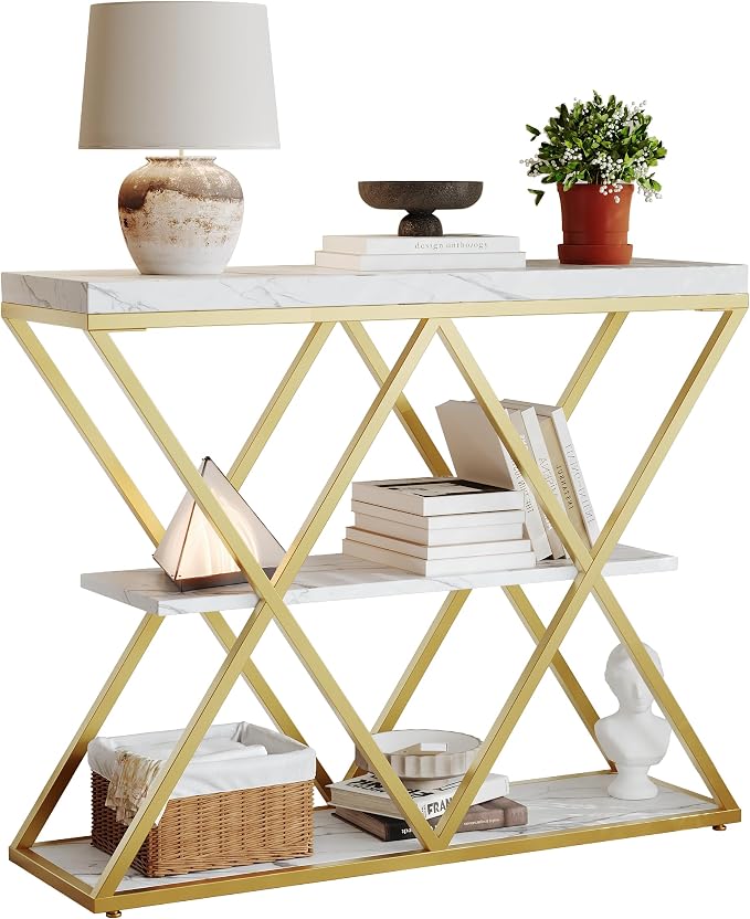 White + X-shaped