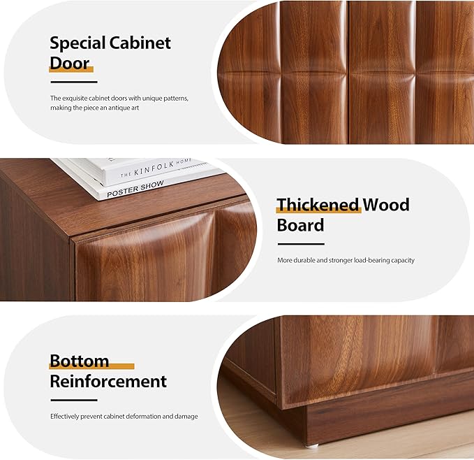 Set of 2 Walnut