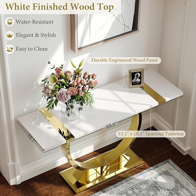 White and Gold
