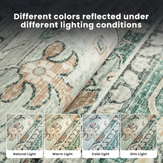 Light Green-milky White-light Brown-dark Green