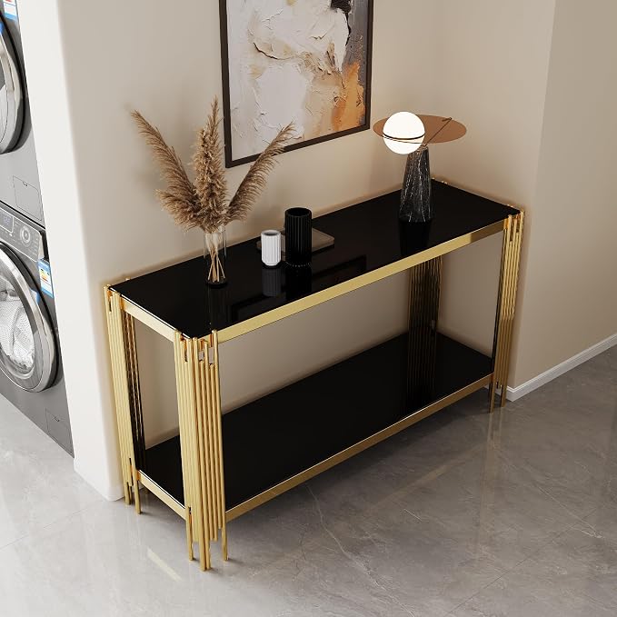 Black Gold-console Table