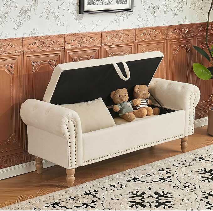 Beige-chenille