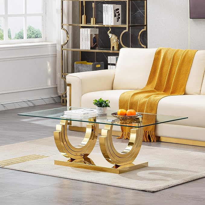 Gold Coffee Table