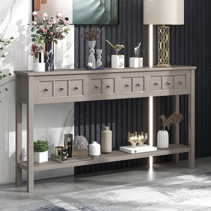 Gray Wash 4-drawer