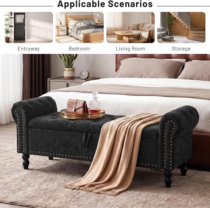 Black-chenille