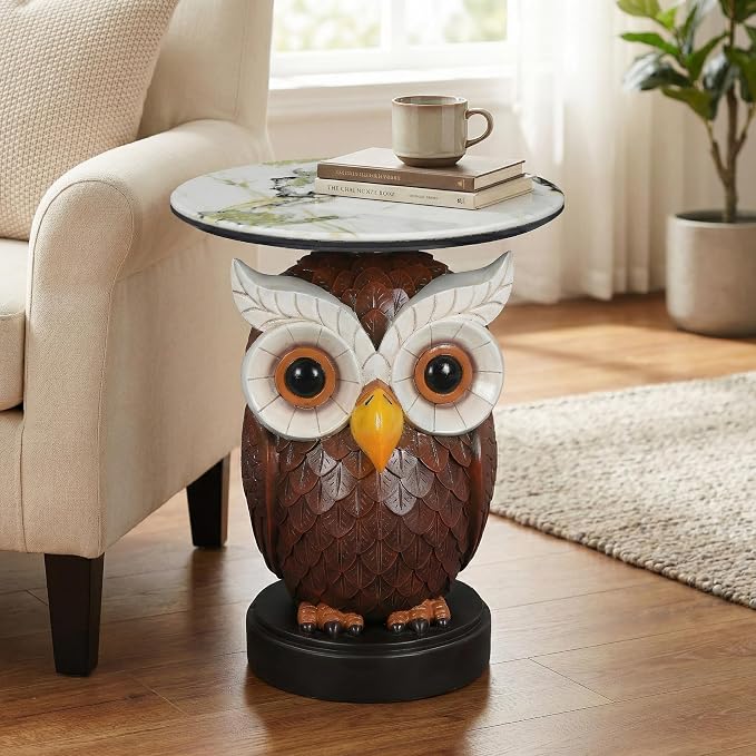 Realistic Colored Owl
