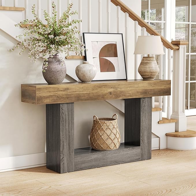 Rustic Brown and Grey