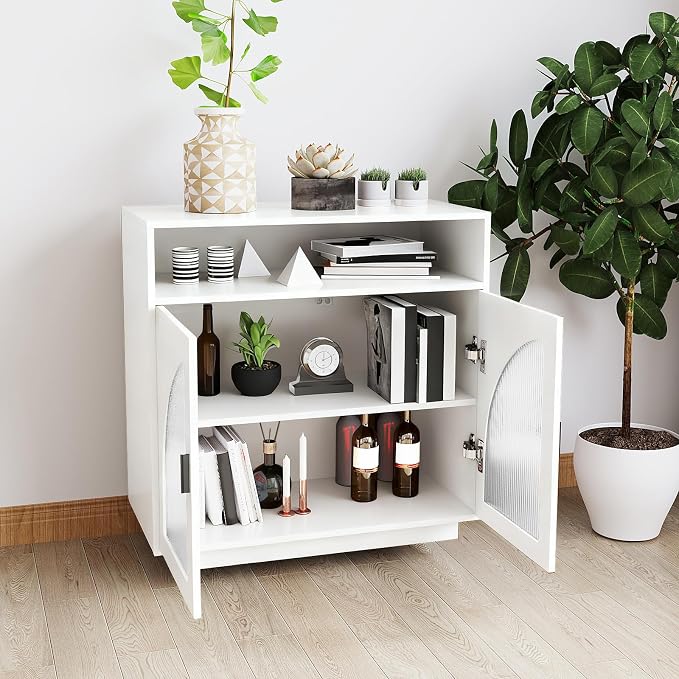 Sideboard W/Compartment_white