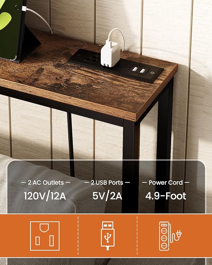 Rustic Brown, Black