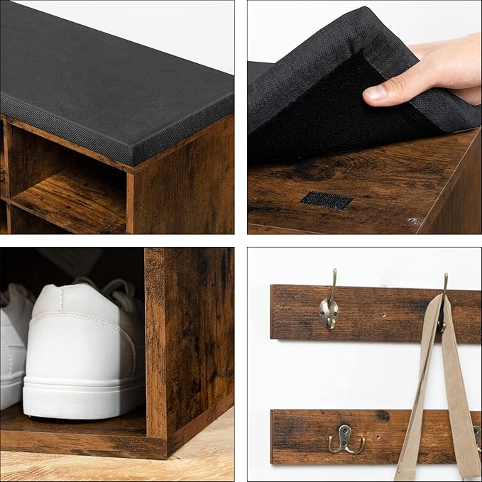 Rustic Brown + Black