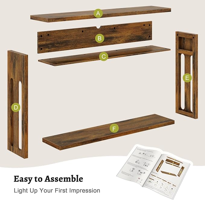 Rustic Brown-with Led