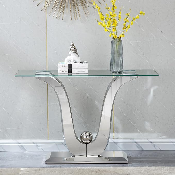 Silver - Console Table