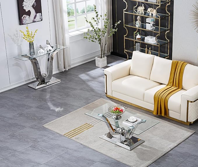 Silver Coffee Table
