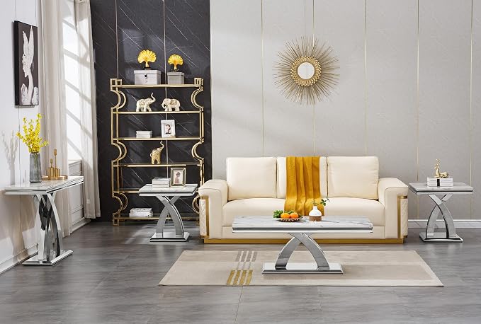 Silver-end Table