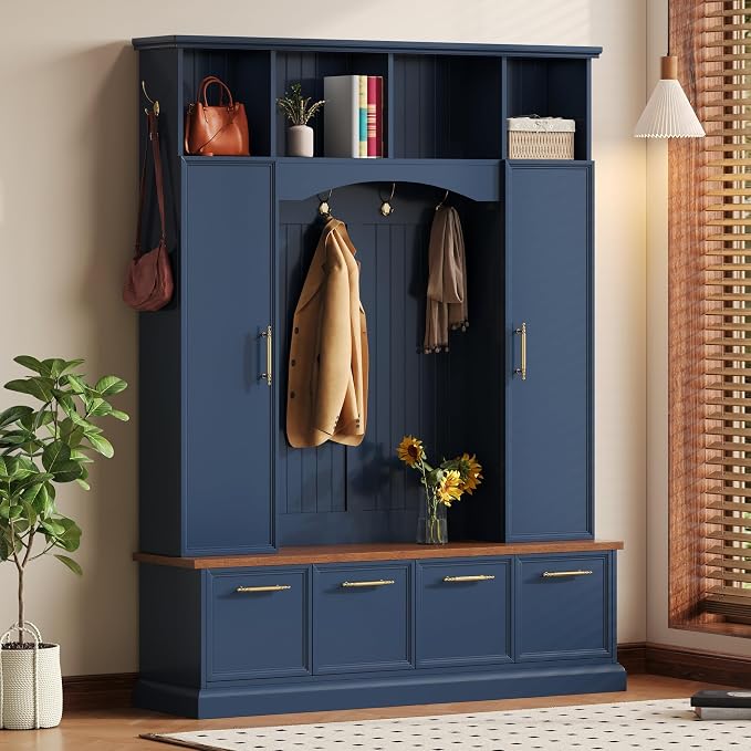 Blue/Adjustable Shelves