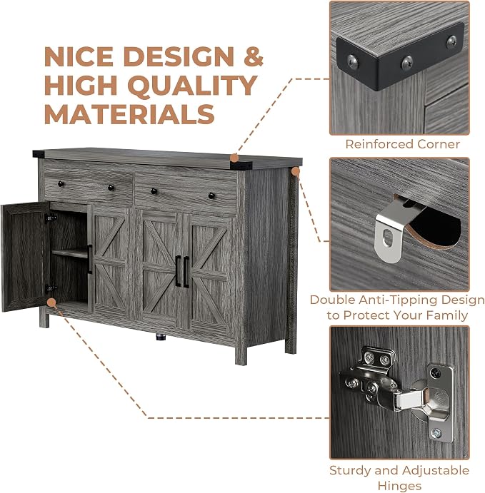 Grey/Wood