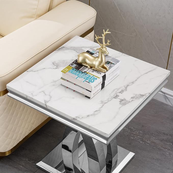 White Marble& Silver8
