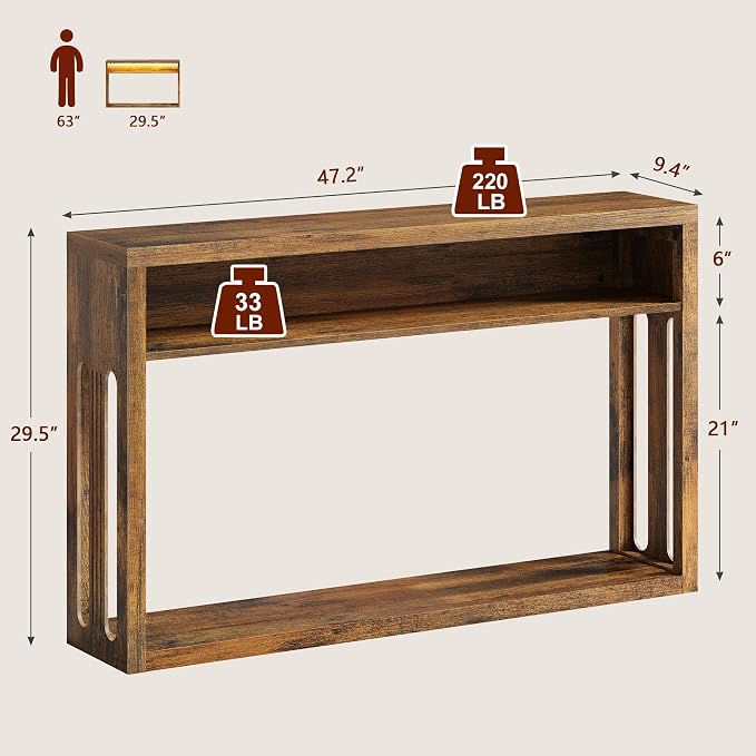 Rustic Brown-no Led