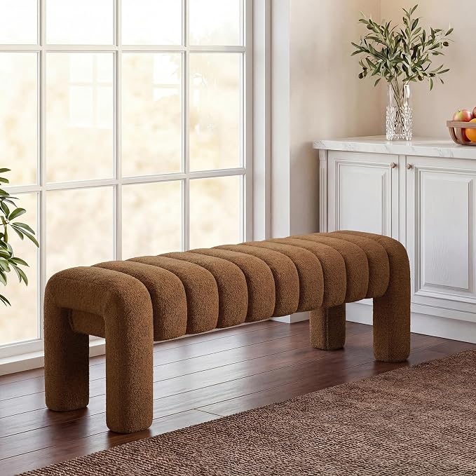 Rust Brown Boucle