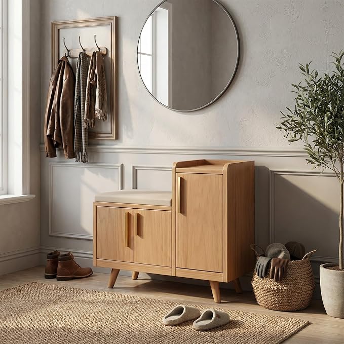 Wood Color-right Cabinet