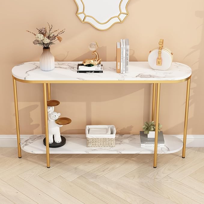 Gold & White