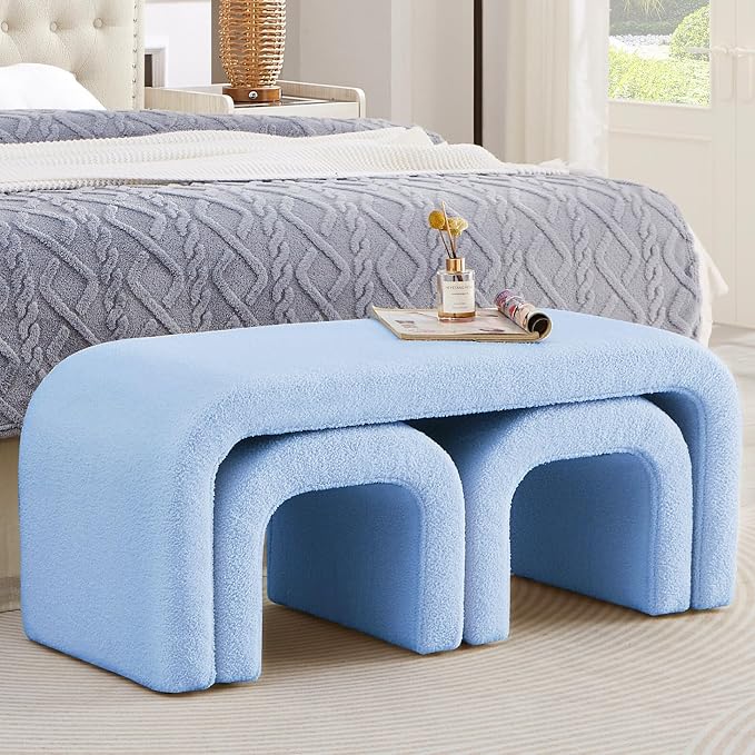Light Blue 44''w 3-piece