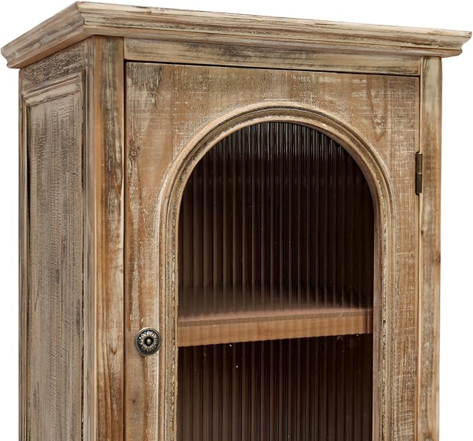 Glass Arched Door- Natural