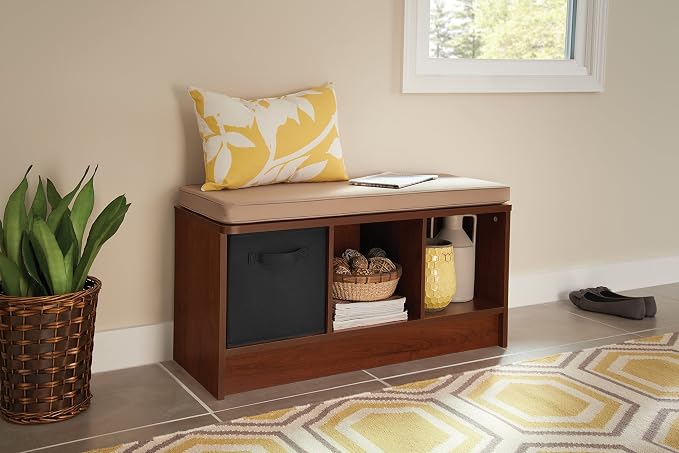 Dark Cherry With Tan Cushion