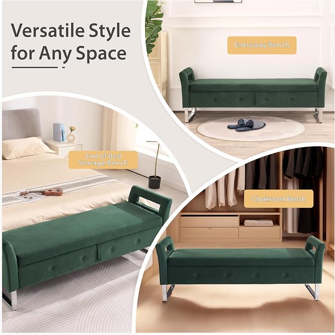 Green Velvet 67.9''
