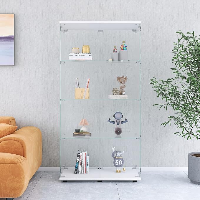 White - 2 Doors & 4 Shelves