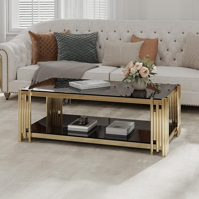 A-coffee Table-black Gold