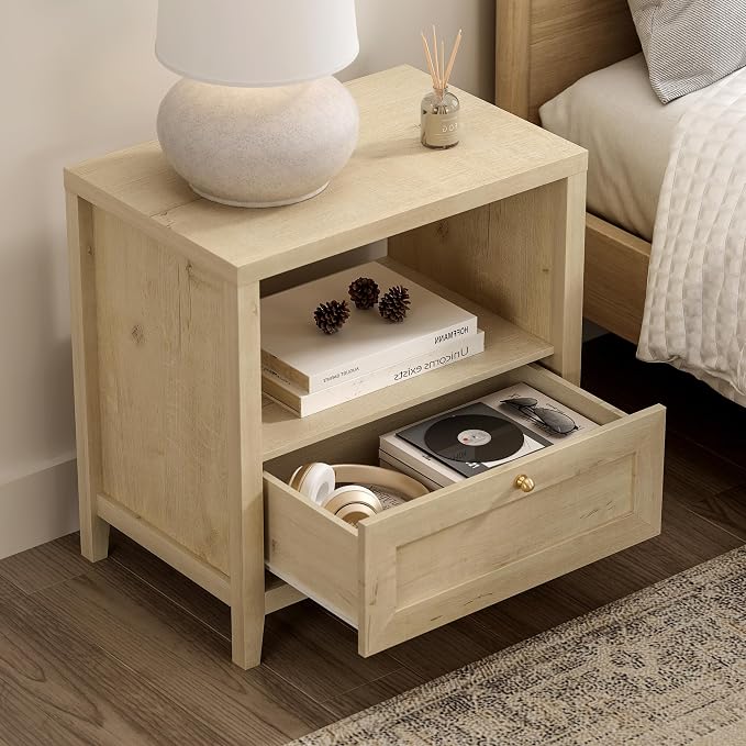 1 Drawer/Light Oak