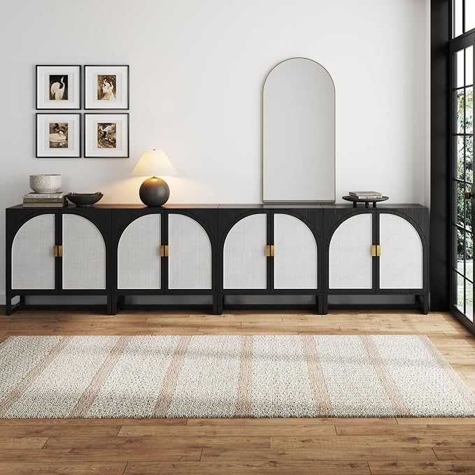 Black Oak/Pale Rattan