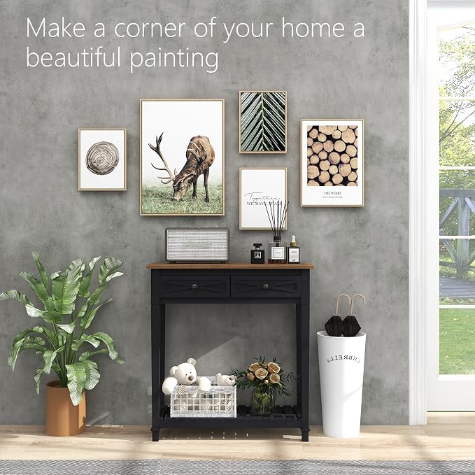 Black-2 Drawers