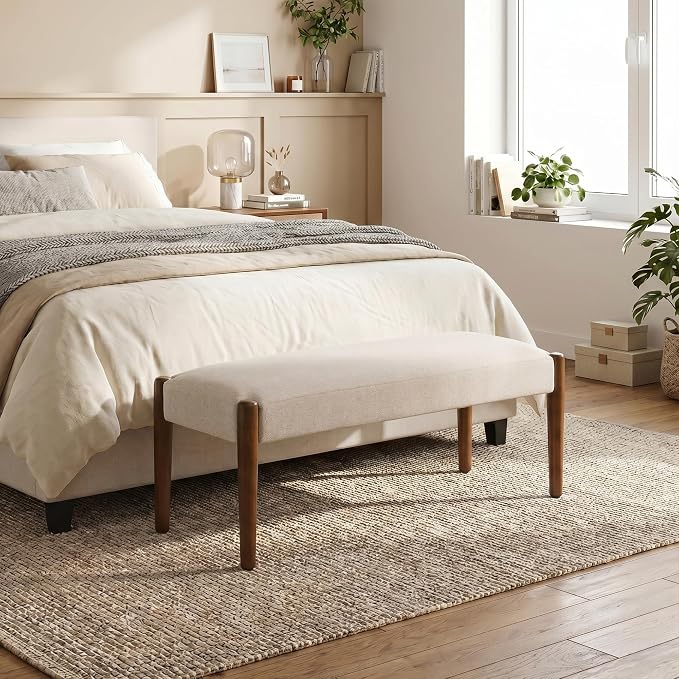 Beige With Walnut Leg