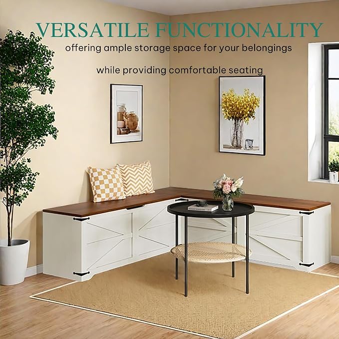 White & Walnut