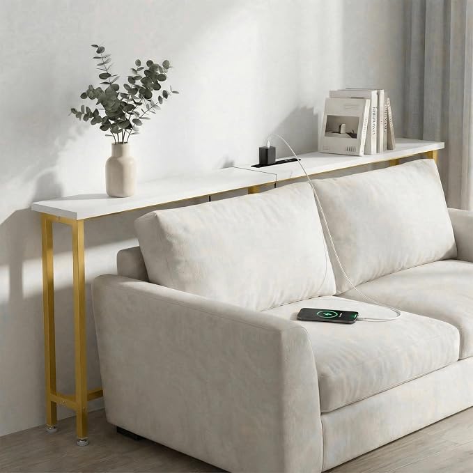 White & Gold