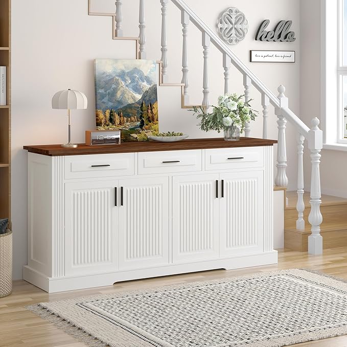 3 Drawers-white