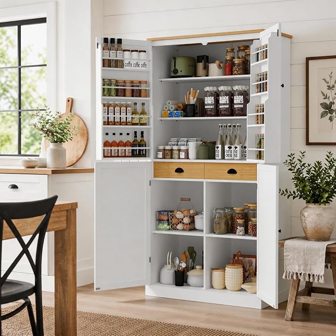 White + Mdf + Farmhouse