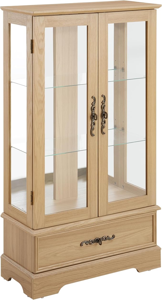 Oak-include Bulb-one Drawer