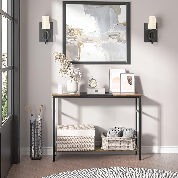Rustic Brown & Black