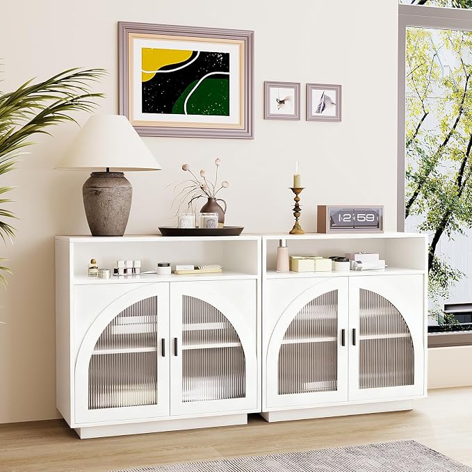 Sideboard W/Compartment_white