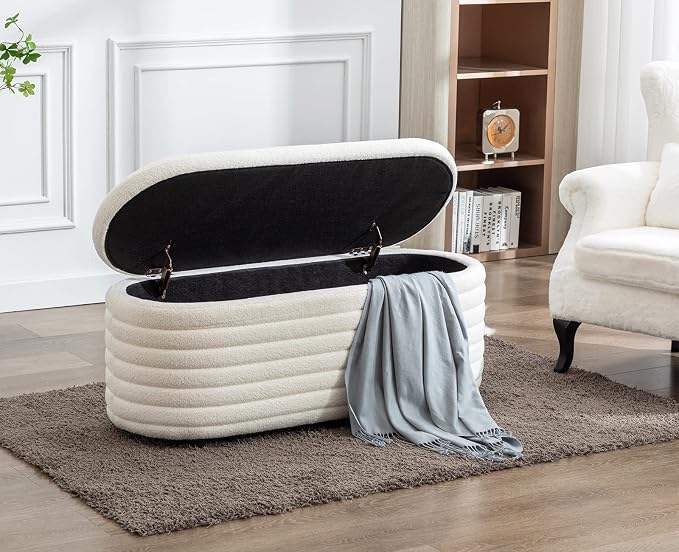 Oval- Fur White