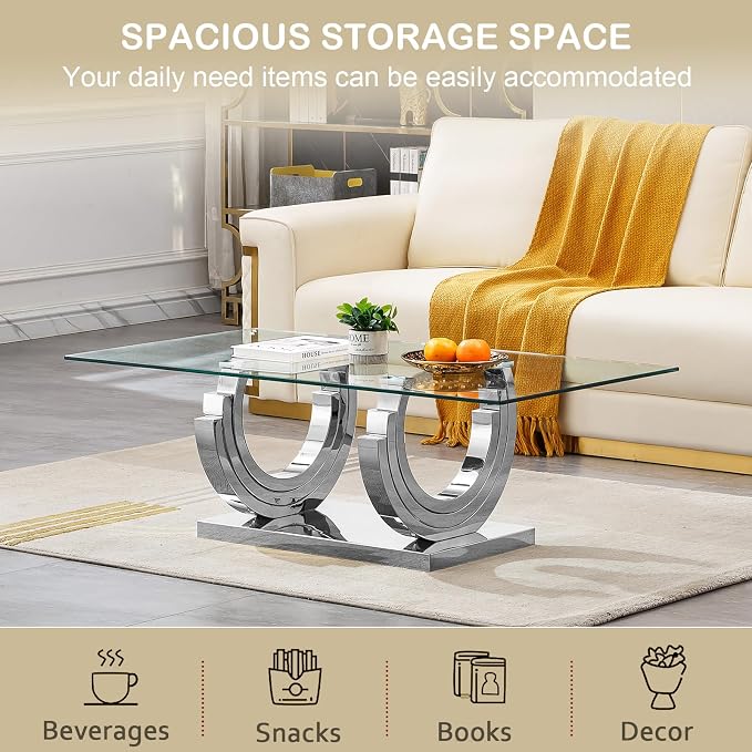 Silver Coffee Table